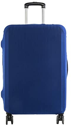 Anawakia Elastisch Einfarbig Kofferhülle Koffer Abdeckung Schutzhülle Kofferschutzhülle Kofferbezug Luggage Gepäck Cover (Blau,L 25-28 Zoll)