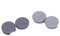 Limentea 2 tappi per joystick per joystick di ricambio per controller 3DS 3DS LL 3DS XL nuovo 3DS LL XL (grigio chiaro)