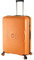 Von Cronshagen Reisetrolley Mogens | Stabiler Koffer in verschiedenen Größen | Hartschalenkoffer aus stabilem Material | mit TSA Zahlenschloss | Reisekoffer (orange, L - großer Koffer 77cm)