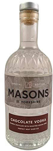 Masons Chocolate Yorkshire Vodka | 70cl | 40% ABV | Slow-Distilled with Roasted Cocoa Nibs | Rich, Velvety, Real Chocolate Depth | No Added Sugar | Premium British Craft Vodka