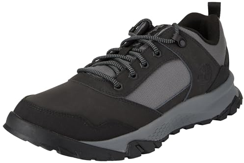 Timberland Lincoln Peak Low Hiker, Scarpe da Escursionismo Uomo, Pelle Nera, 44 EU