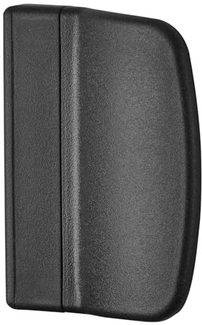 SOTECH Balkontürgriff DOJO RAL 9004 schwarz 70 x 55 x 20 mm BA 48 mm | Außentürgriff Ziehgriff