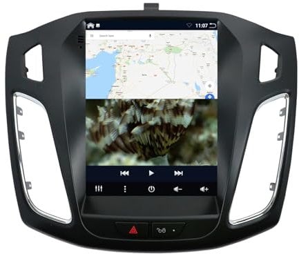 MISONDA Autoradio IPS 9.7 Pulgadas 6G+128G Android 14 para Ford Focus MK3 2012-2018 Radio Coche 2 DIN con cámara Carplay DSP Soporte Dab/Control del Volante/WiFi/Bluetooth/Mirrorlink/RDS/USB