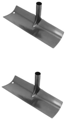 Besportble Pala De Limpieza Multifuncional para EstiéRcol De Aves De Corral Rastrillo De Metal para JardíN con Cabeza Ancha para Gallinero Y Granja 15.4 Pulgadas
