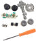 3D Analog Joystick Replacement Thumb Stick Grips Caps Button For X BOX 360 Mushroom For Head Gamepad