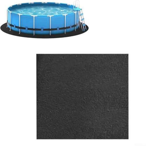 Tapis carré en mousse pour piscine hors sol, empêche les crevaisons, tapis en mousse pour villa, cour (carré 1,5 m x 1,5 m)