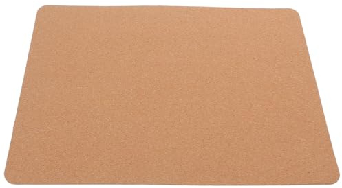VANZACK Waterproof Cork Mouse Pad for Laptop with Non-slip Base, Easy to Roll and Premium Rectangle Design, for Gaming and Libraries, Ergonomic Comfort Desk Mouse Mat