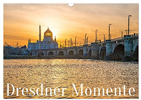 Dresdner Momente (Wandkalender 2026 DIN A3 quer), CALVENDO Monatskalender: 12 Momente aus Dresden und Umgebung (CALVENDO Orte)