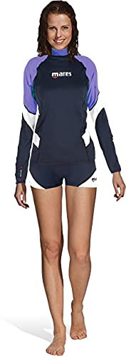 Mares Damen 412541 Langarmshirt, Lila, XXS