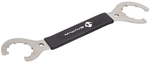 M-Wave Unisex – Erwachsene LR E-Motor Verschlussring Werkzeug, schwarz/Silber, 1 Stück