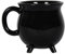 something different, 1 Stück (1er Pack), Schwarz, Knochenporzellan, Rund, Tasse, 1 cups