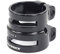 Silverock CNC Dual Size Seatpost Clamp 27.2/31.8mm 31.6/34.9mm for Carbon Post(27.2/31.8mm black