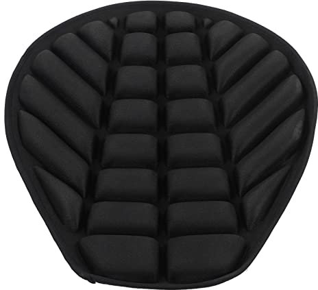 Tbest Motorrad-Sitzkissen, Motorrad-Sitzpolster, Stoßdämpfung, Abkühlung, Motorrad-Luftkissen, Atmungsaktiv, Druckentlastung, 3D-Komfortpolster