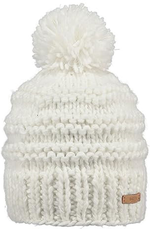 Barts Jasmin Bommelmütze Beanie Wintermütze (DE/NL/SE/PL, Alphanumerisch, Einheitsgröße, White)