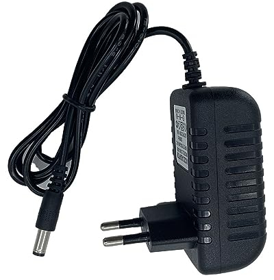 Lipski Adaptador de Cargador 0.6A Piezas de aspiradora compatibles con aspiradora de Mano inalámbrica Grundig VCP3830 9178016982 Adaptador de Corriente Universal