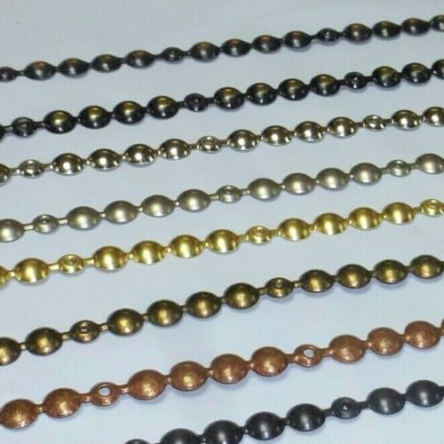 5 Meters Upholstery Nail Stud Strips Renaissance Finish Including Upholstery Nails for Sofa, Settee Or Chair (Bronze)
