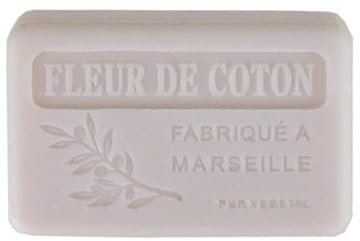 Générique Savon de Marseille - 100 g - Convient à tous les types de peaux (Fleur de Coton)