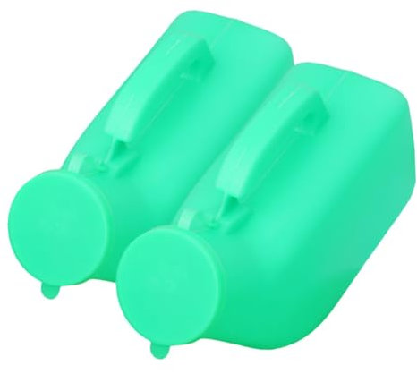 COLLBATH 2pcs Portable Urinals for Men Reusable Urine Bottles Random Lid Thickened Design for Daily Use for Camping Travel and Patient Care
