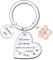 FGHJK Cadeau Meilleure Amie Porte Clef Meilleure Amie Cadeau Amie Anniversaire Cadeau Noël Amie Porte-clés Amitié Cadeau Amitié Cadeau de fin d'études universitaires (5)