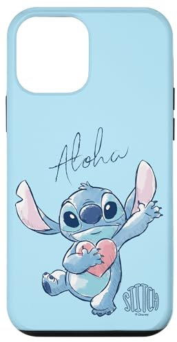 Hülle für iPhone 12 mini Disney Lilo & Stitch Aloha Cute Heartwarming Sketch Logo