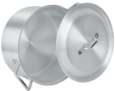 5 Litre Suacepan Stockpot Large Deep Cooking Pan Stock Pots Casserole Saucepot Resturent Catering Pan (22cm)