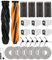 Tixexo Accessoires pour Dreame X50 Ultra Complete/L50 Pro Ultra/X50 Master,2 Brosse Principale,4 Filtre,6 Lingettes,6 Brosses Latérales,6 Sacs à Poussière, Pièces de Rechange pour X50 Ultra Complete