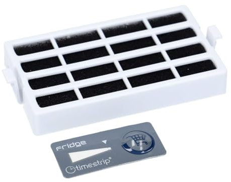 FIGEVIDA Filtro antibatterico per frigorifero, pacco da 4 Compatibile per Whirlpool 481248048172