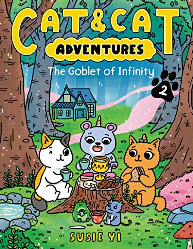 Cat & Cat Adventures: The Goblet of Infinity: A Graphic Novel – A Fantasy Dragon Chapter Book for Children (Ages 6–10)