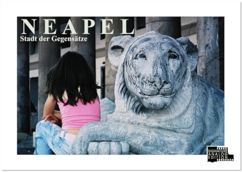Neapel - Stadt der Gegensätze (Wandkalender 2026 DIN A3 quer), CALVENDO Monatskalender: Analoge Fotografie. Eine Burg am Hafen, enge Gassen, grüne ... Sicht auf den Golf: Neapel! (CALVENDO Orte)