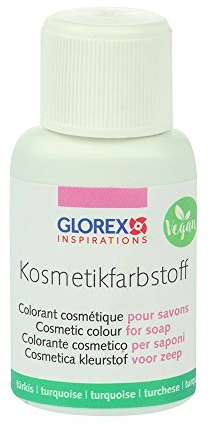 GLOREX 6 1600 218 Seifen-Kosmetik-Farbstoff 20ml türkis