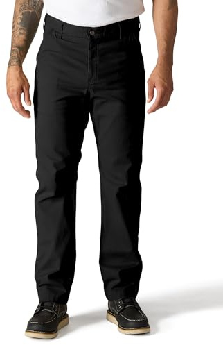 Carhartt Men's Relaxed Straight Rigby Dungaree, Black, W34 x L30
