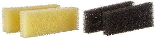 Blau Aquaristic BA-7700061 Spugne 2 x Grosse, 2 x Fine per Appendere Il Filtro FM-60 Nano Filter, Acquario, Filtro Esterno