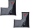 well2wellness® 2 x Pool Beschwerungssack Winkel - Wassersack Winkel zur Beschwerung von Pool Abdeckplanen