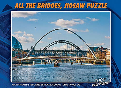 Northumbrian Jigsaws All the Bridges 1000 Piece Jigsaw Puzzle (2020 Edition)