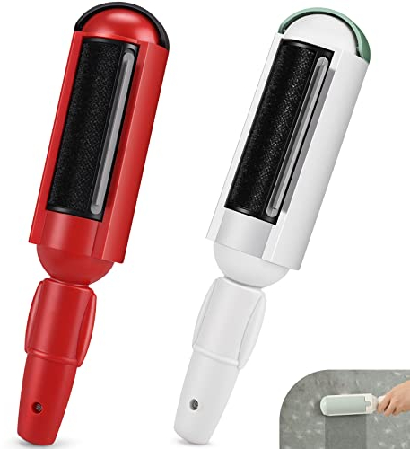 Csuntikulo 2PCS Blaudonau Lint Roller Pet Hair, Wiederverwendbare Fusselrollen für Tierhaare,eusable Lint Rollers for Pet Hair,Cat Hair Remover, Pet Hair Remover,Lint Brush for Pet Hair