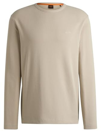 BOSS Mens Tempesto Embroidered-Logo T-Shirt in a Cotton Blend