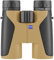 ZEISS Terra ED Fernglas 10x42 wasserdicht, schnelle Fokussierung mit beschichtetem Glas für optimale Klarheit bei jedem Wetter, für Vogelbeobachtung, Jagd, Sightseeing, schwarz/Sand