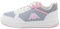Supremo - Kappa 95k0513001 Basket, Blanc/Gris/Rose, 36 EU