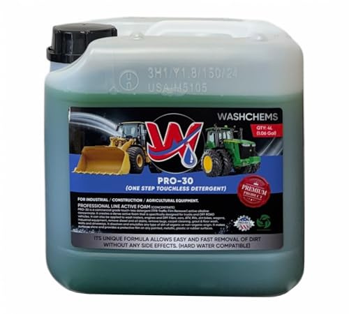 Wash Chems Pro30 Touchless Car Wash - Industrial Foam Cleaner - 1.06 Gal