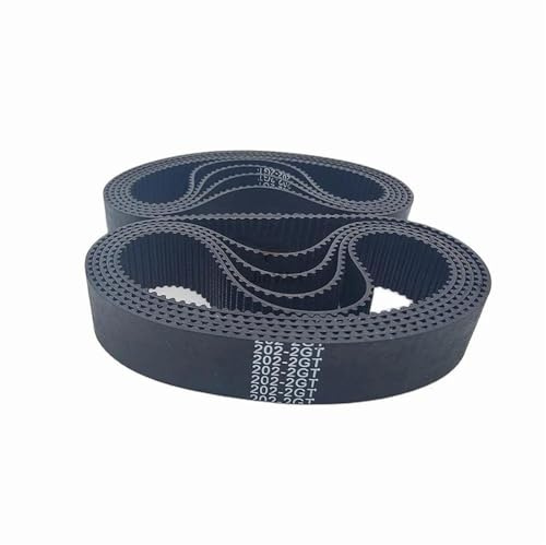 Für 3D-Drucker 2GT GT2 Breite: 6 Mm/10 Mm/15 Mm Gummi-Zahnriemen Mit Geschlossenem Riemen, Umfang 140 Mm – 610 Mm Motor Gummi Keilriemen(2GT-200,15mm)