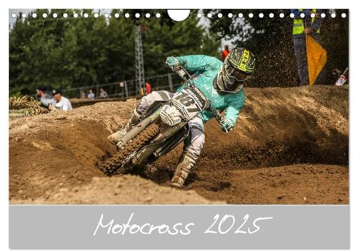 Motocross 2025 (Wandkalender 2025 DIN A4 quer), CALVENDO Monatskalender