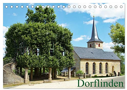 Dorflinden (Tischkalender 2026 DIN A5 quer), CALVENDO Monatskalender: Eine Tour über 12 Stationen zu den imposantesten Dorflinden Deutschlands (CALVENDO Natur)