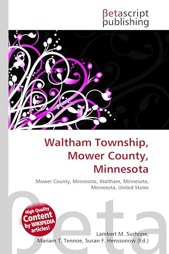 Waltham Township, Mower County, Minnesota: Mower County, Minnesota, Waltham, Minnesota, Minnesota, United States