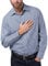 Rydale Mens Country Check Shirts (L, Millington Blue)