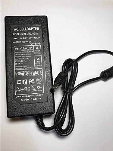 Replacement for 24V 2A 2000mA AC-DC Switching Adapter Desktop Power Supply YU2402 PSU 2.5/2.1