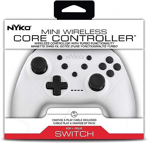 Manette sans fil Mini Core White pour Nintendo Switch