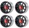 AXspeed 1,9 Beadlock Felgen für 1/10 Axial SCX10 TRX4 D90 RC Crawler Car 4 Stück