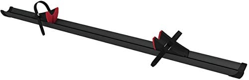 Fiamma Rails de Toit Premium XL en Noir Profond avec Patins antidérapants pour Porte-vélo