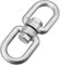 HOUSON M10 Edelstahl Drehwirbel, Hängesessel Drehwirbel， 360°Swivel Haken Tragfähigkeit bis 500kg für Hammock Hängeliege,Schwenkgrill,Sandsack,Hängeschaukel M10