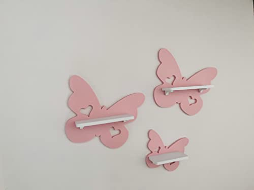 PsGreen 3er Schmetterlings-Set Rosa passend/Kompatibel für die Toniebox Toniefiguren